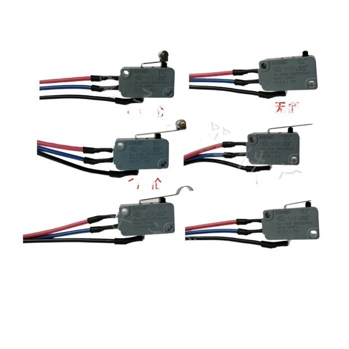 COD☆Micro switch with line 3 feet g5t16 travel switch limit switch 16A ...
