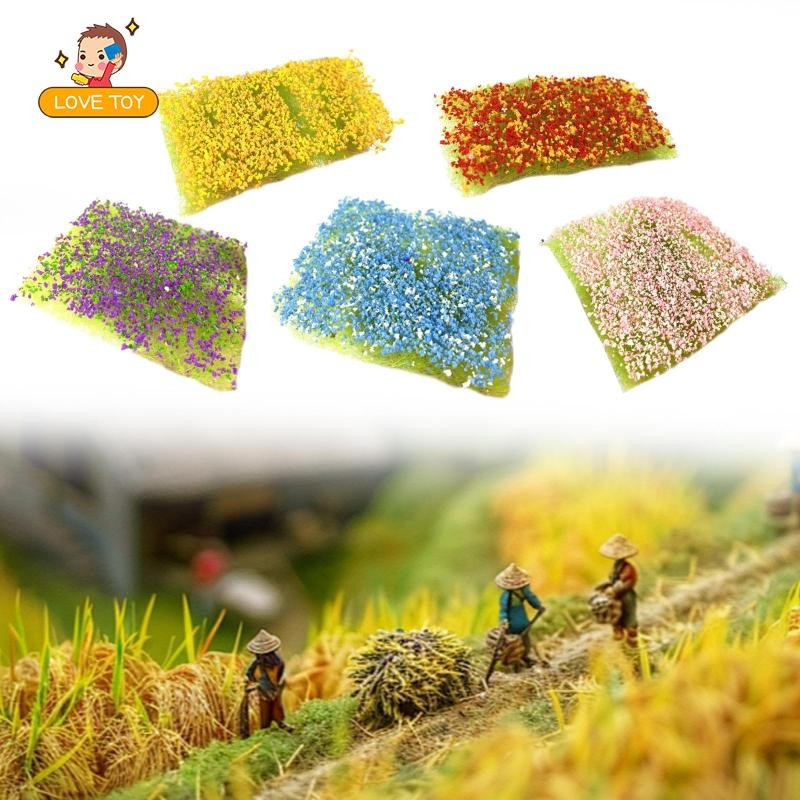 [Whgirl] Grass Tuft Terrain Model Miniature Sand Table Scene Simulation ...