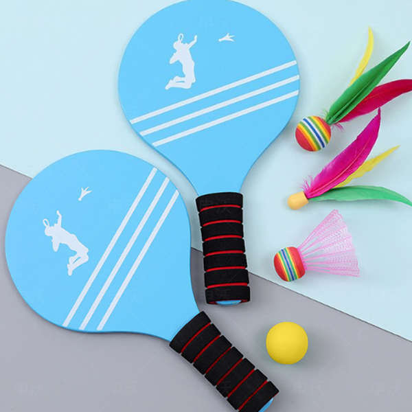 Cricket Badminton Racket Set Shuttlecock Shuttlecock Racket Children's ...