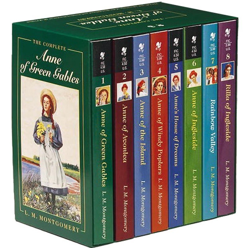 RQ`8-Books Complete Box Set Anne of Green Gables L M Montgomery ...