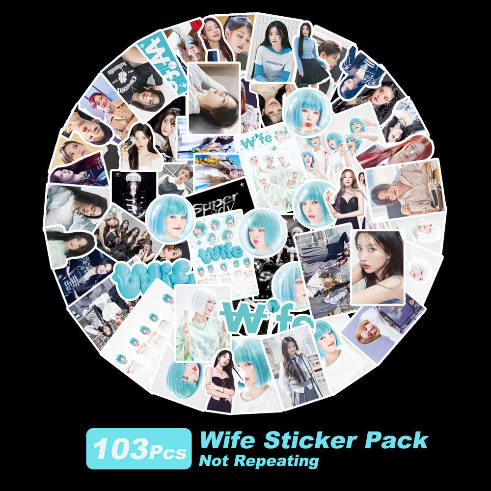 Ready Stock (G) I-DLE Stickers Hallyu Single Wife Peripheral Girl Group ...