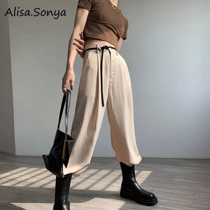 Alizas Solid Ribbed Pants main image 1