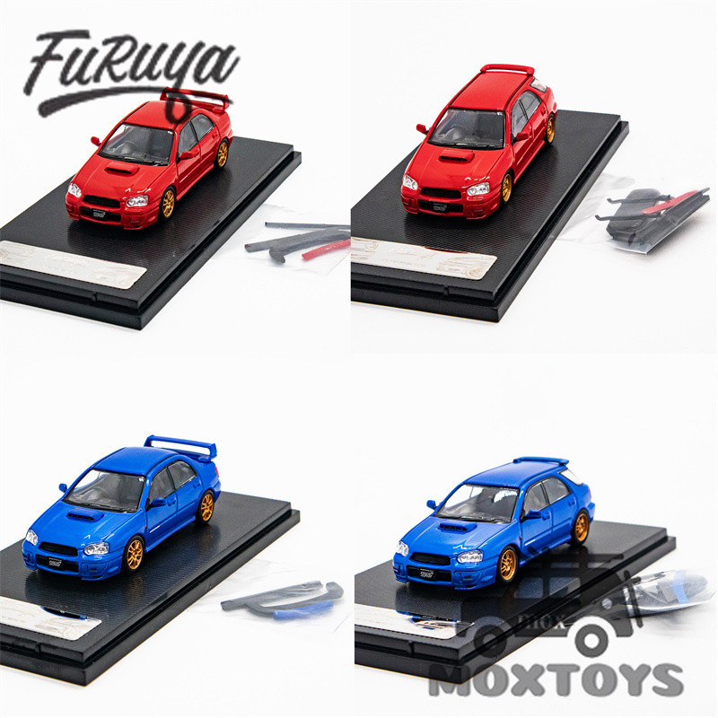 Furuya 1 : 64 Impreza Mk2 WRX STi Blobeye Sedan/Vagon GD/GG Modelo De Carro Fundido | Shopee Brasil