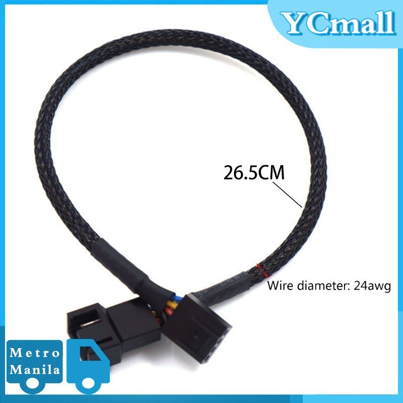 4 Pin PWM Fan Motherboard Connector PWM Connector Case Fan Extension