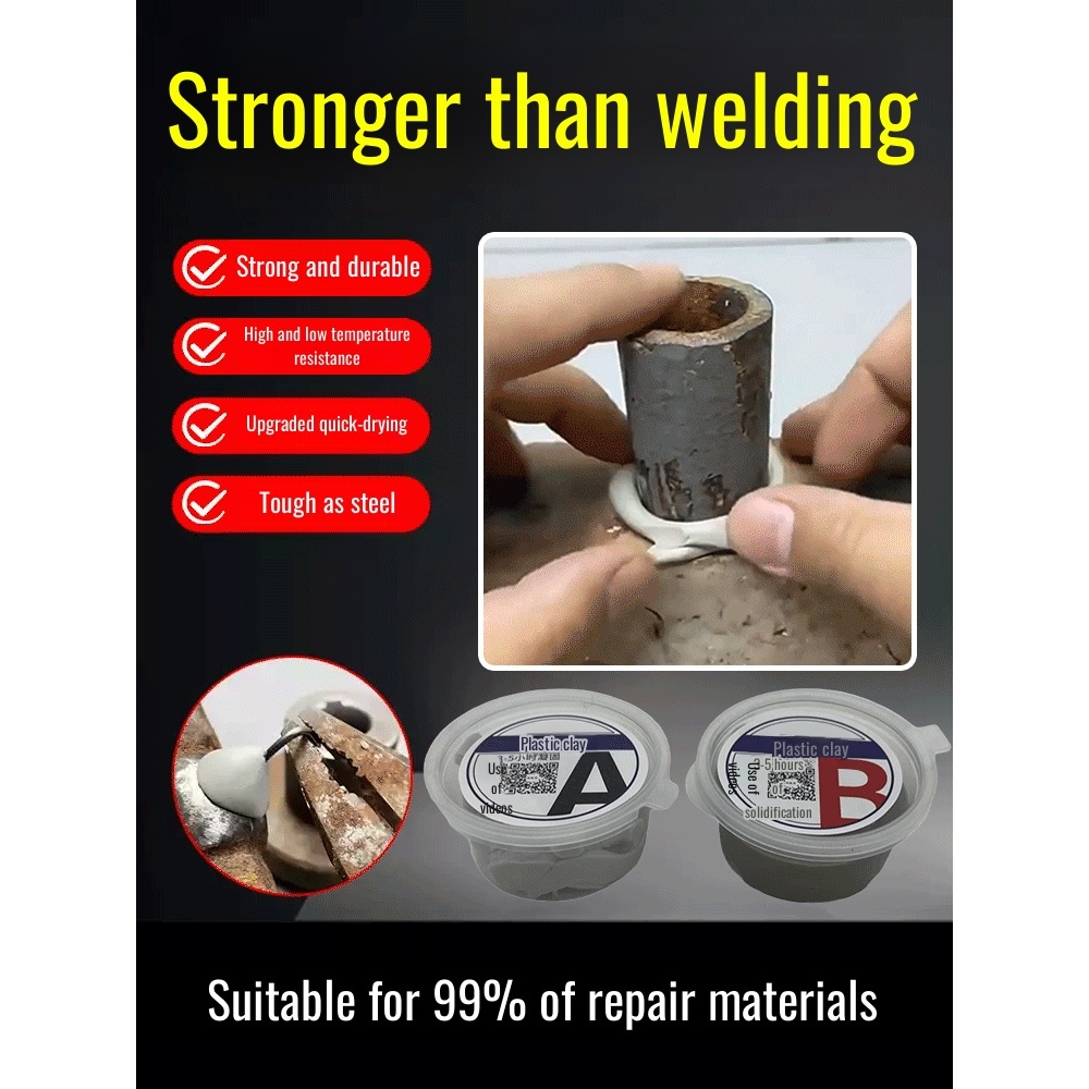 Strong adhesion Glue adhesive Solving repair problems Stronger than