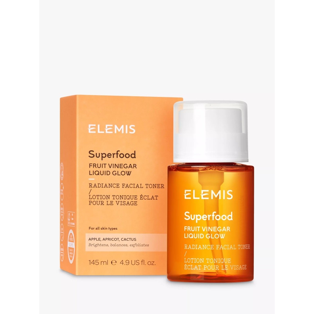 Elemis Superfood Fruit Vinegar Liquid Glow Radiance Facial Toner For
