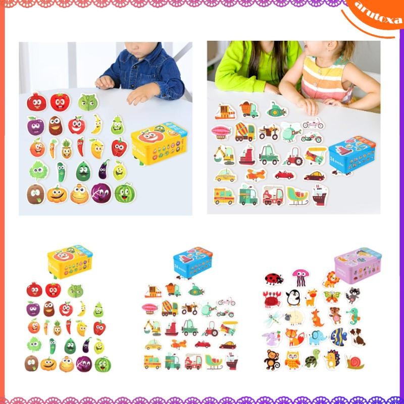 [Arutoxa] DIY Puzzle Montessori Toy Stem Toys Fine Motor Skill Shape ...