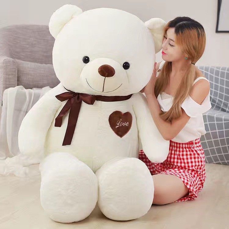 American Big Teddy Bear Extra Large Ragdoll Plush Toy Doll Hug Bear ...