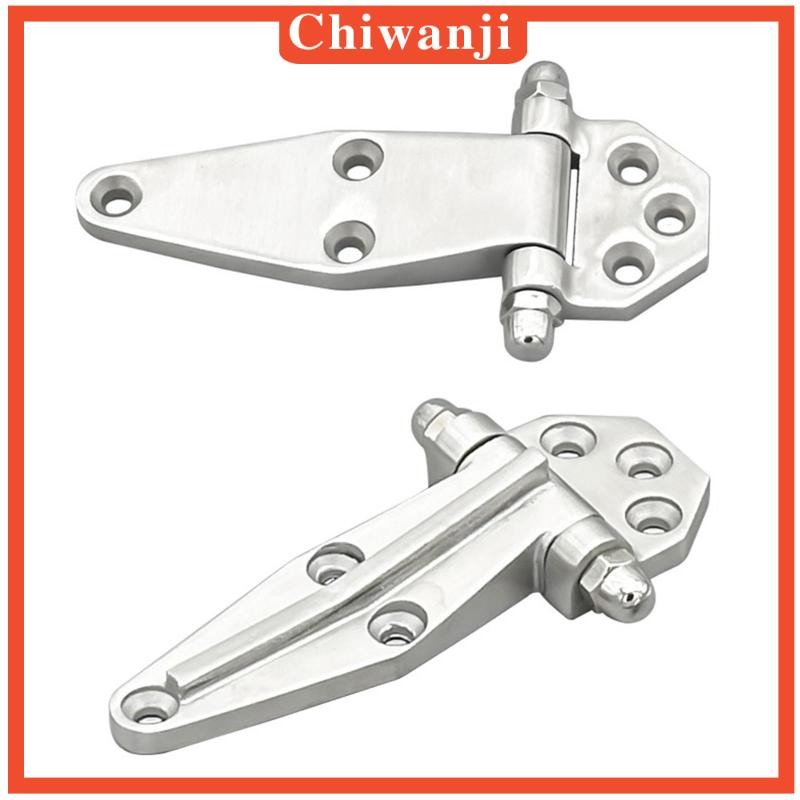 [Chiwanji] Fridge Freezer Door Hinge Stainless Steel Accessory for Cold