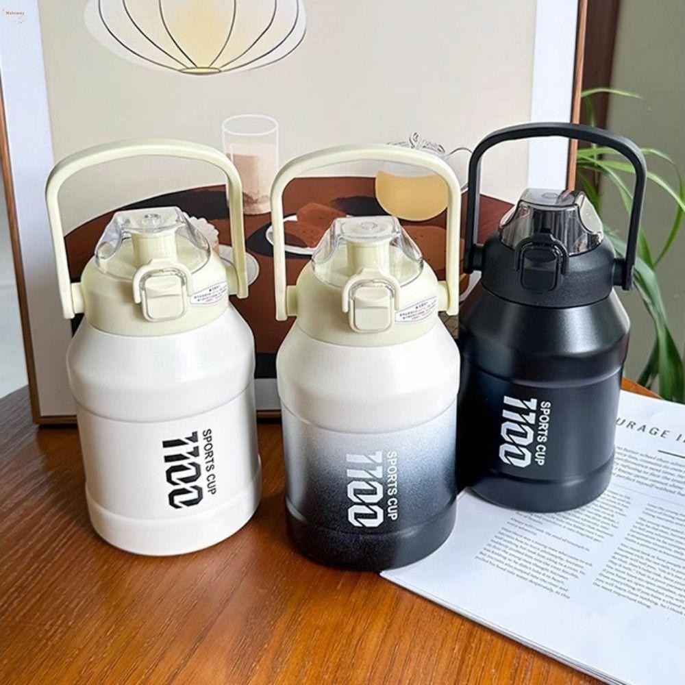 MXBEAUTY Handheld Thermos Cup, 316 Stainless Steel Insulated Large