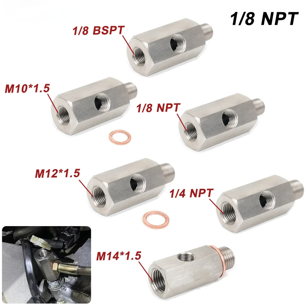 YXQ 3/8BSPT Thread Oil Plug Connectors - 4Pcs Black Plastic Air Compressor Fittings