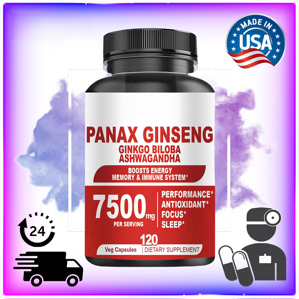 Panax Ginseng with Ginkgo Biloba Natural to say goodbye fatigue ...