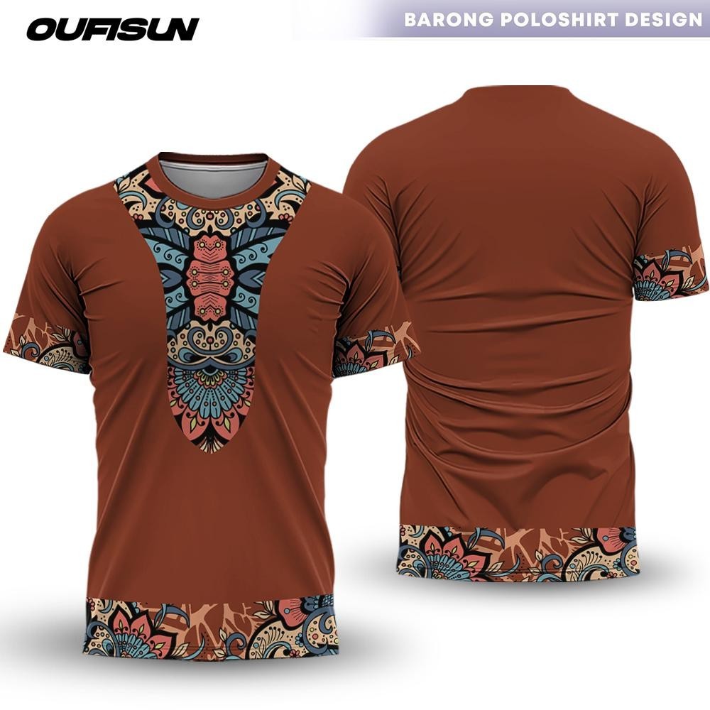 Barong Tagalog For Men Short Sleeve Men's Shirt Asean Cultural Attire ...