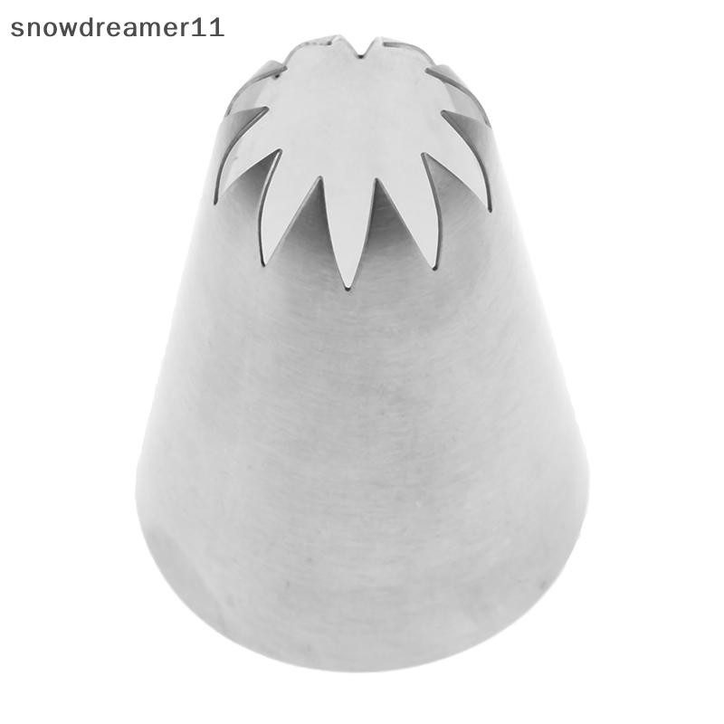 Snph #C10 Large Size Piping Nozzle Cake Cream Decor Icing Tips 10 Teeth ...