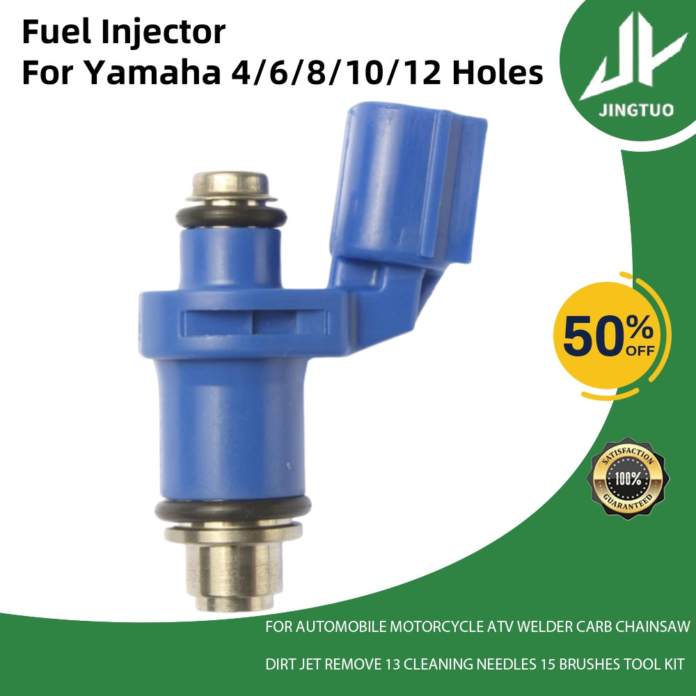 Racing Fuel Injector Yamaha 4/6/8/10/12 Holes Mio 125 M3 Mio Z Soul GT ...