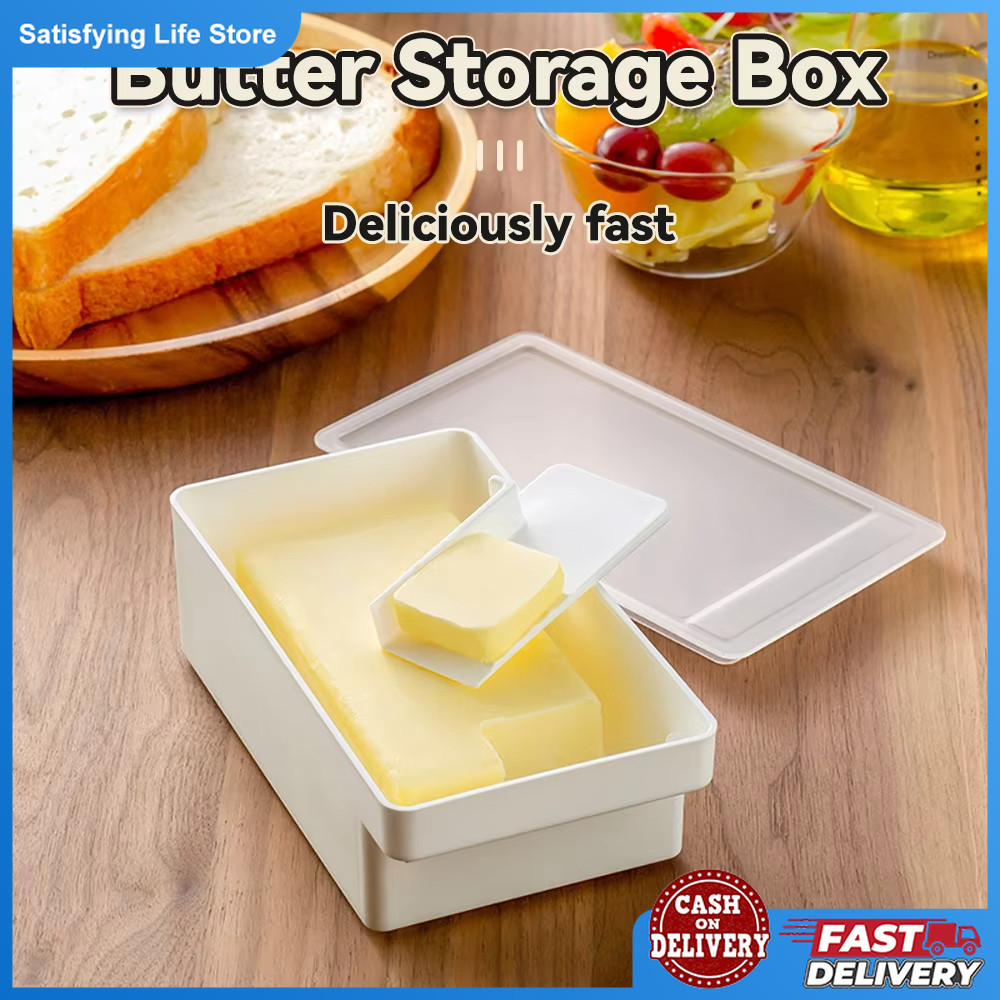 Butter Box Butter Storage Box Large Size Butter Fresh-keeping Box With ...
