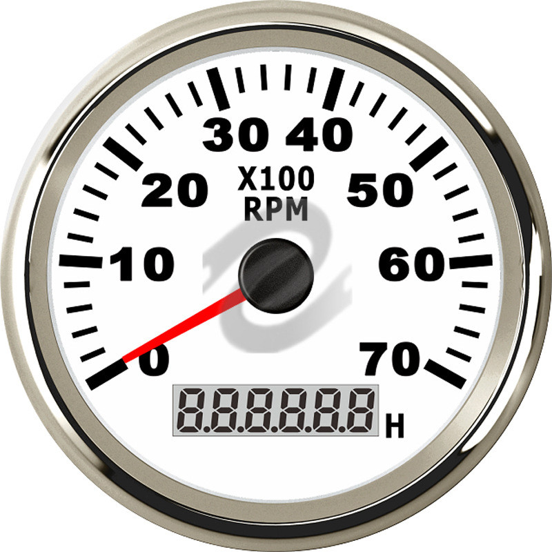 Generator Set Meter85MM Speedometer7000RPM Yacht speedboat marine ...