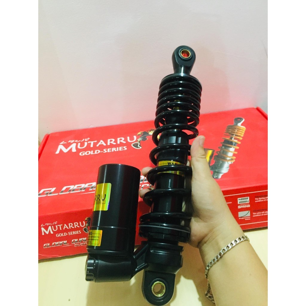 MUTARRU SHOCK #02 WAVE/XRM BLACK/BLACK 310MM W/TANK | Shopee Philippines
