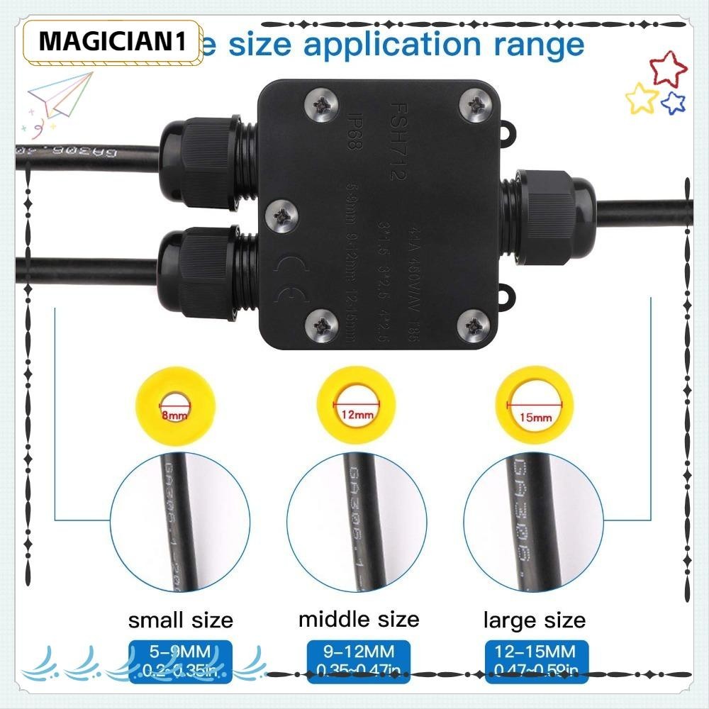 MAGICIAN1 Electrical Junction Box Waterproof /Electrical Cable ...