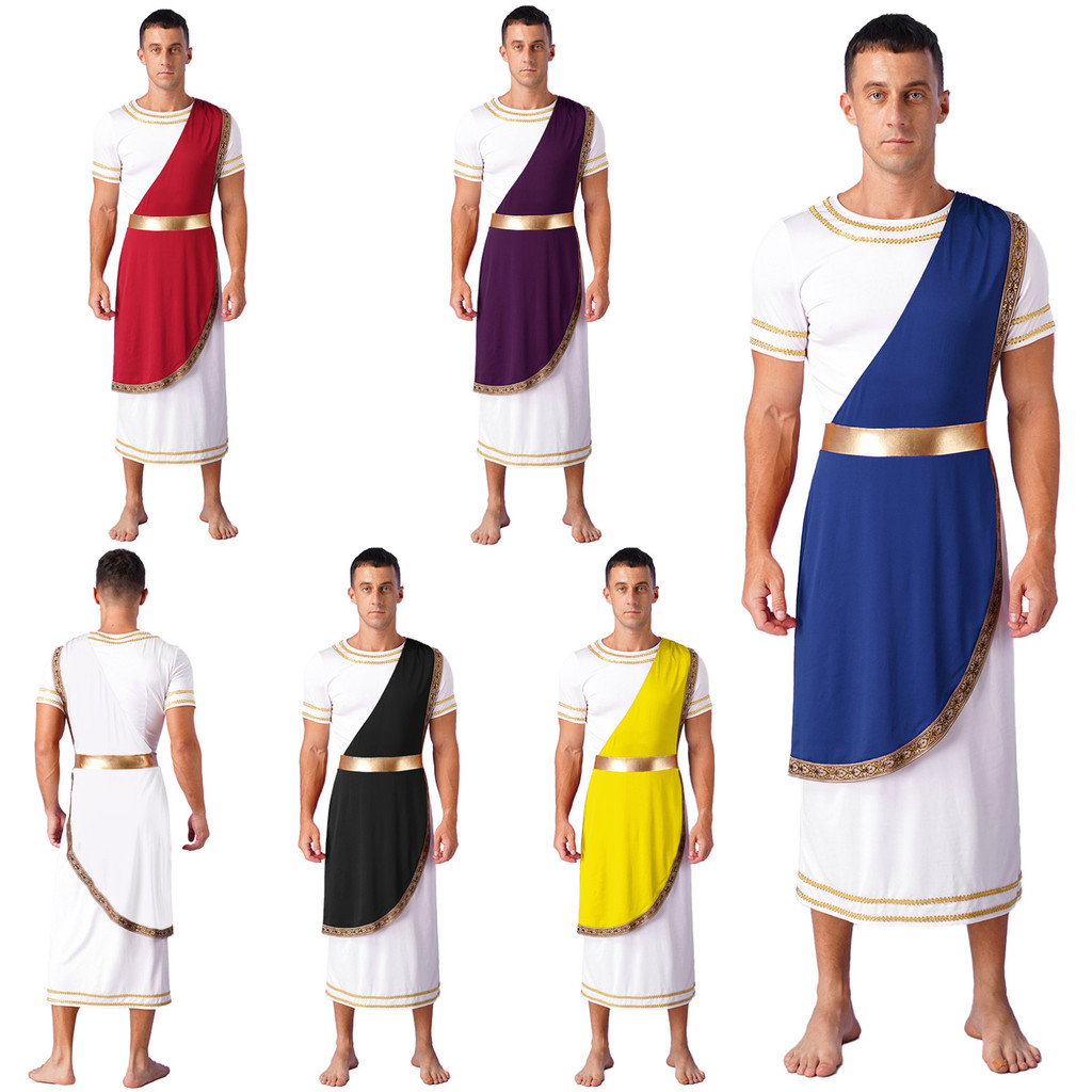 Ancient Roman Warrior Soldier Gladiator Costumes for Boys Girls Men main image 1
