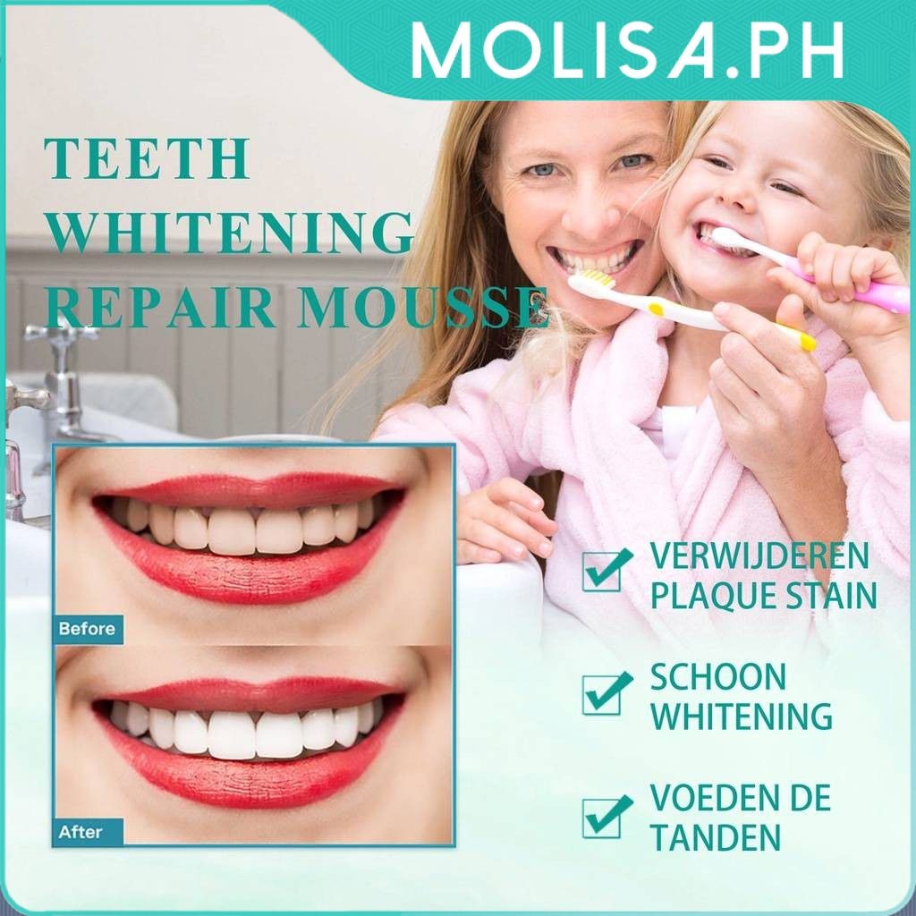 West&Month Teeth Whitening Mousse Toothpaste Teeth Whitening Mouthwash