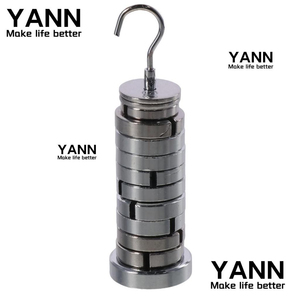 YANN1 Removable Weights, Silver Premium Brass Slotted Weight Set, High