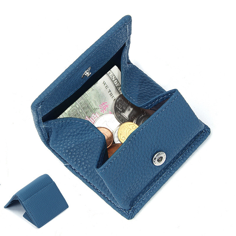 Japanese Style Coin Purses Cowhide Short Small Wallet For Girls Mini ...