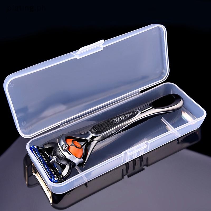 PP Practical Plastic Clear Transparent Collection Razor Cont Case ...