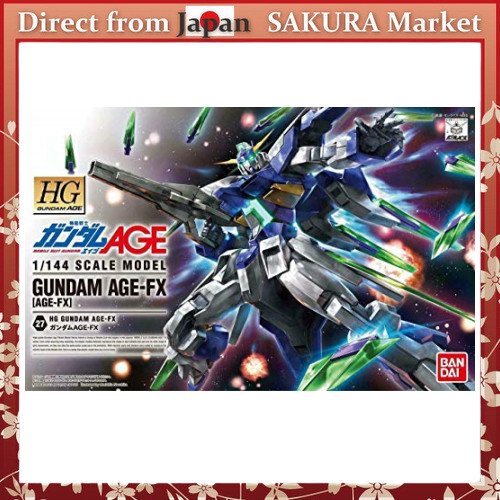 【Direct from Japan】HG Mobile Suit Gundam AGE Gundam AGEFX 1/144 scale