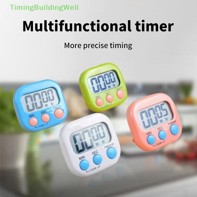 TBPH Timer Gym Kitchen Reminder Electronic Timer Digital Stopwatch ...