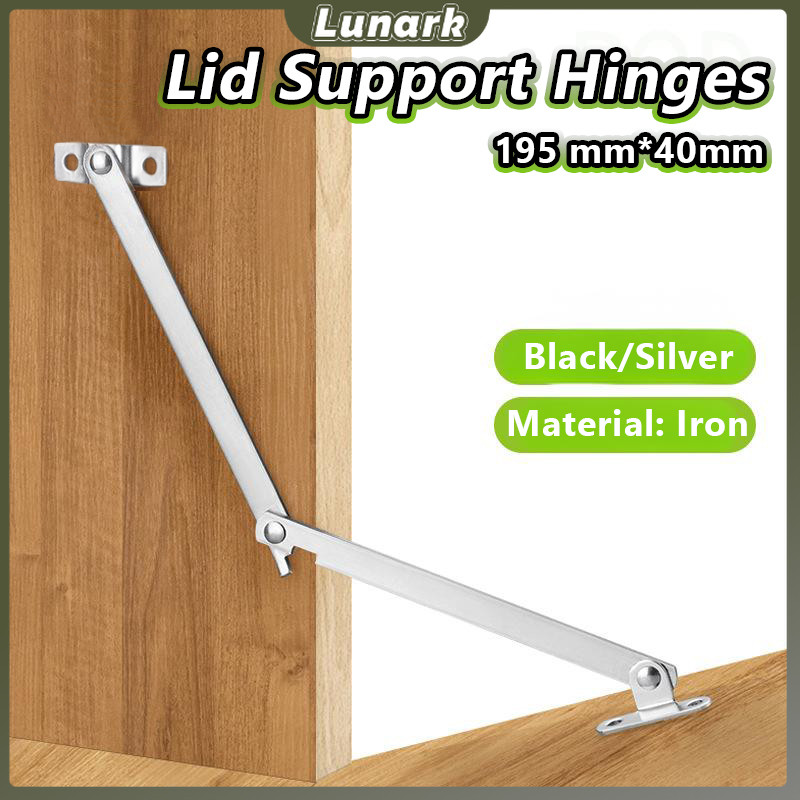 LK Rotatable Folding Lid Support Hinges for Furniture Cabinet | Shopee ...
