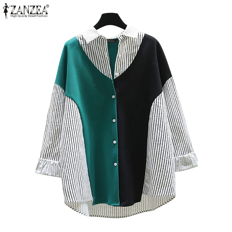 GIRLS LONG SLEEVE STRIPE BLOUSE WITH FRILLED NECKLINE AND RUFFLED KNICKER main image 0