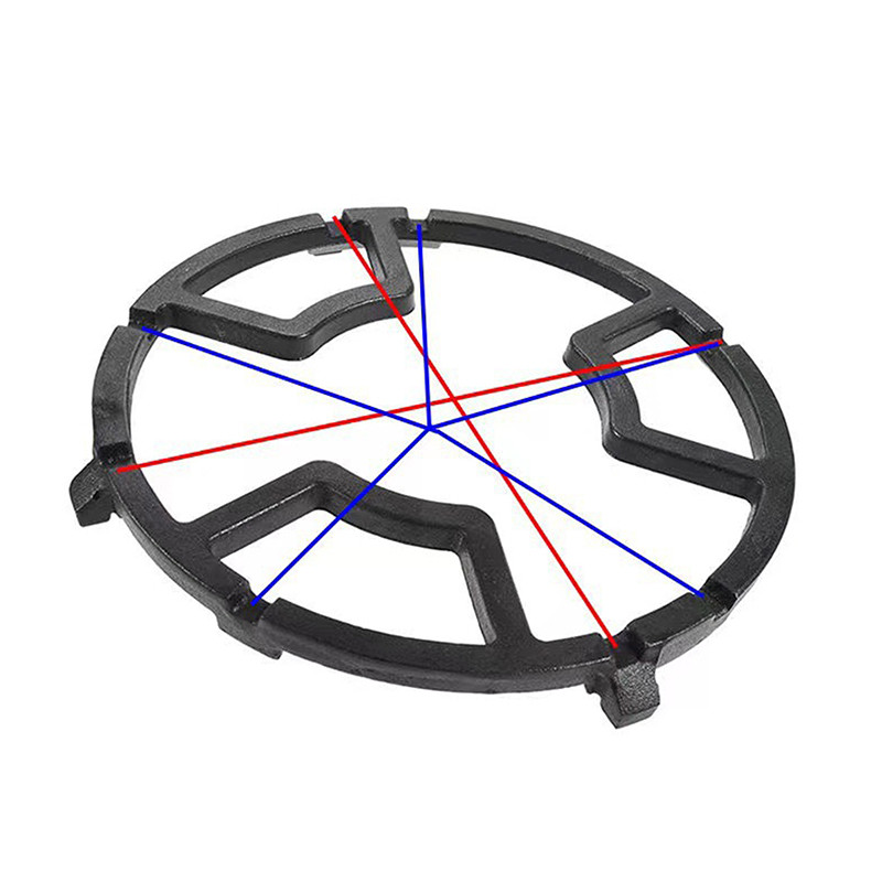 GMARTY Non Slip Gas Ring Reducer Burner Grate For Butter Warmer Iron