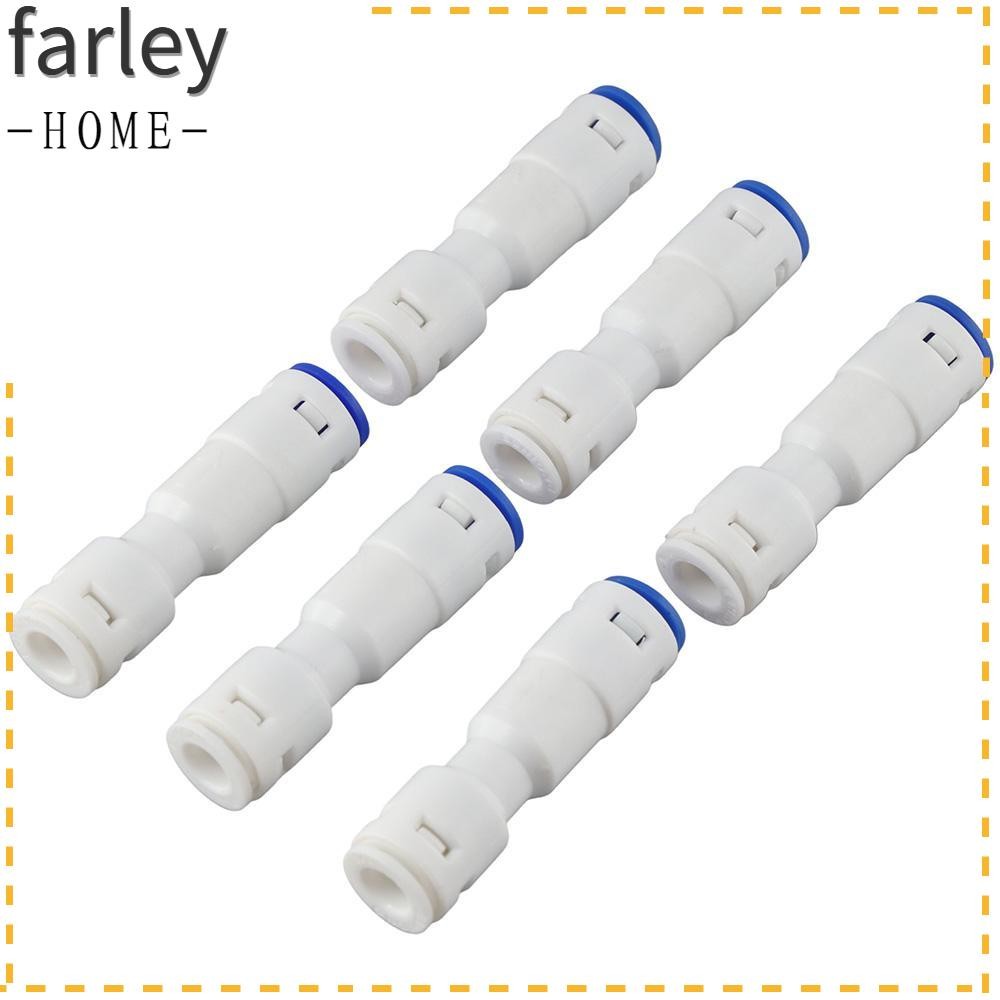FARLEY 6 Pcs Check Valve, White 1/4 Inch Water Dispenser Pipe, Harmless