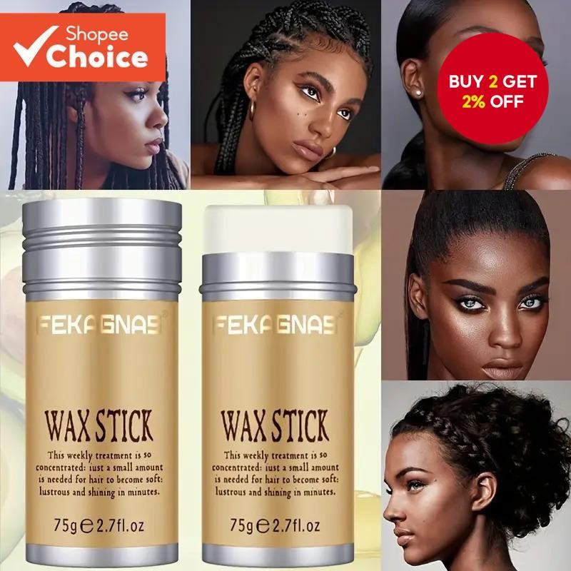75g Hair Wax Stick, Conditioner Cream Wax Stick, Hair Tidy-up Smooth ...