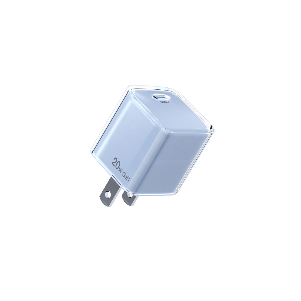 MINISO Ice Cube Series 20W US Plug Fast Charger Model YAD BLUE | Shopee ...