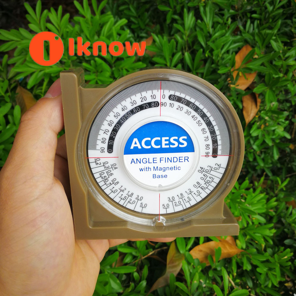 I know Inclinometer Measurement Tool Protractor Tilt Level Meter Angle ...