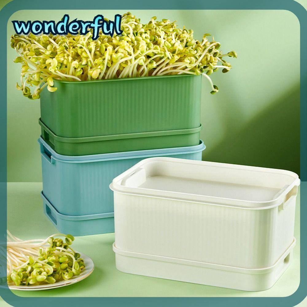 WONDER Hydroponic Sprouting Plate, Sprout Planting Helper Convenient ...