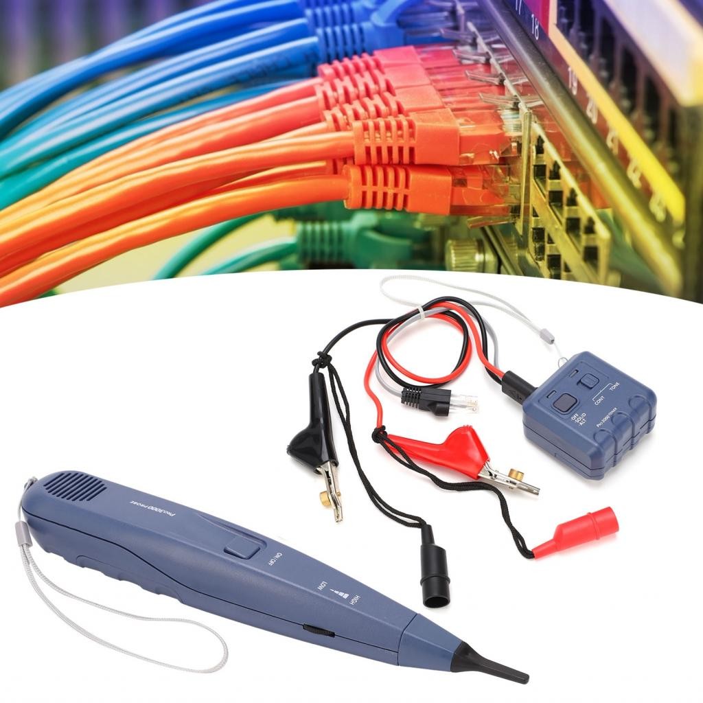Network Cable Tester Telephone Line Finder Handheld Detector with ...