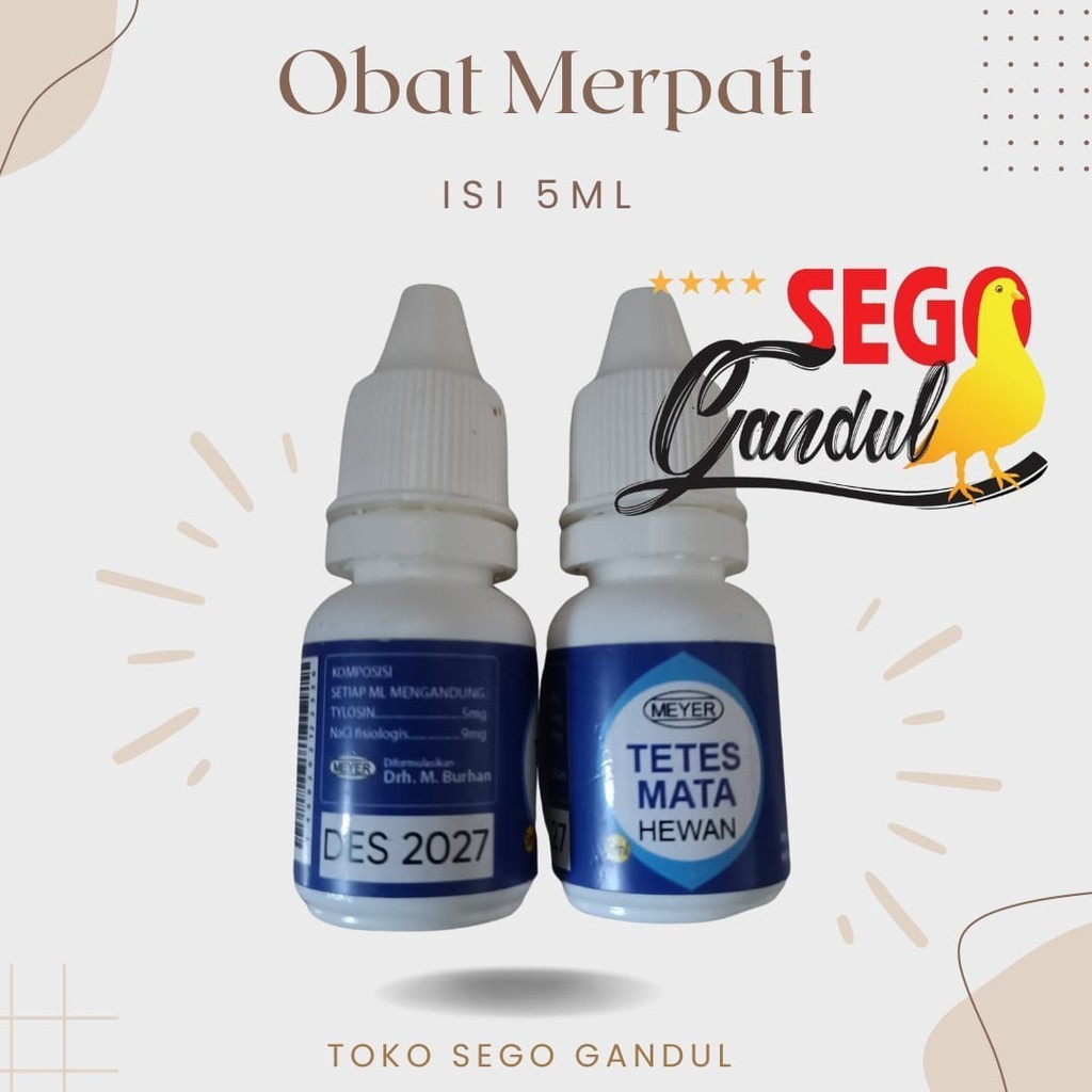 MATA Meyer Eye Drops For All Animals Pigeon Chicken Goat 5ml Shopee