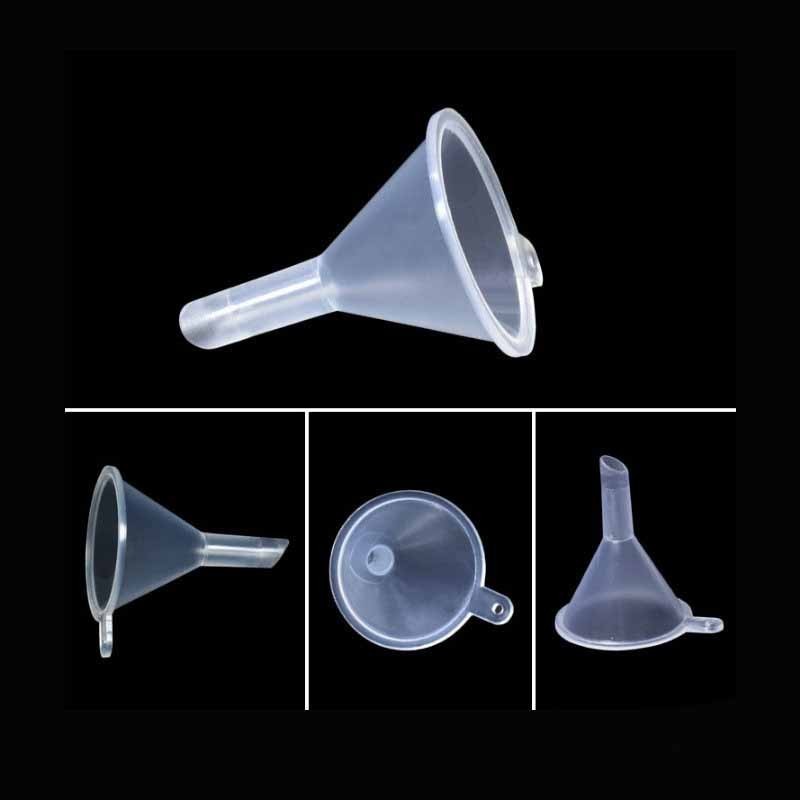 30ml Small Funnel PP Plastic Transparent Liquid Perfume Sub package ...