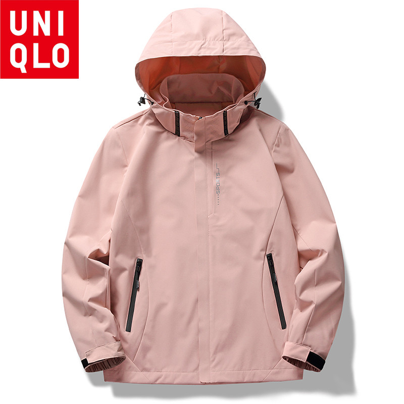 Uniqlo Women Waterproof Jackets Windbreaker Fashion Outdoors