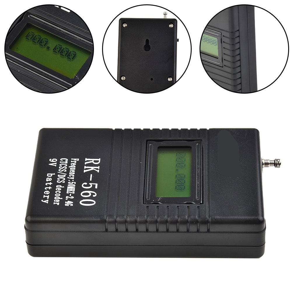 Portable Frequency Counter RK560 50MHz2.4GHz Tester