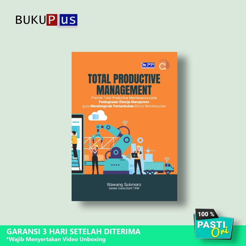 Total Productive Management Book Total Productive Maintenance Practices ...