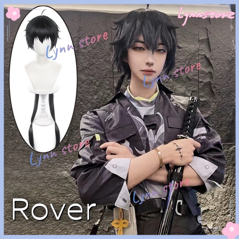ROVER Cosplay Game WUTHERING WAVES Cosplay Costume Uniforms+Wig Set Men