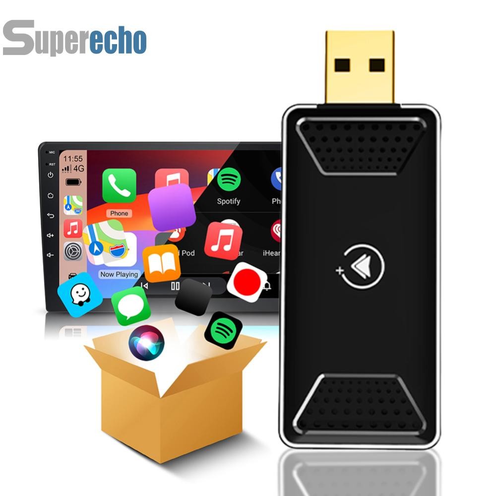 Wireless Carplay Android Auto Adapter Android 12 Wired To Wireless