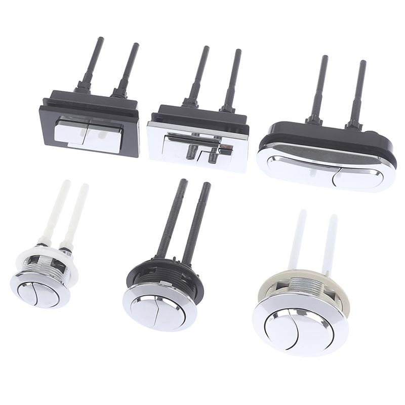 OYPH 1pc Dual Flush Toilet Button Round Square Toilet Push Dual Flush ...