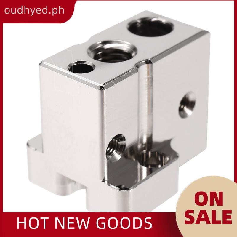 PHOU CR10 Plated Copper Heated Block for 3D Printer, Hotend Heating ...