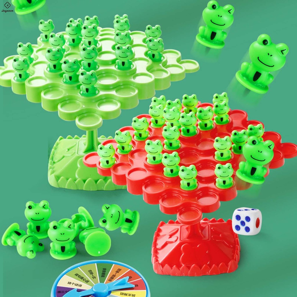 Balanced Tree Frog Toys Board Game Stackable Balance Tree Toy ...