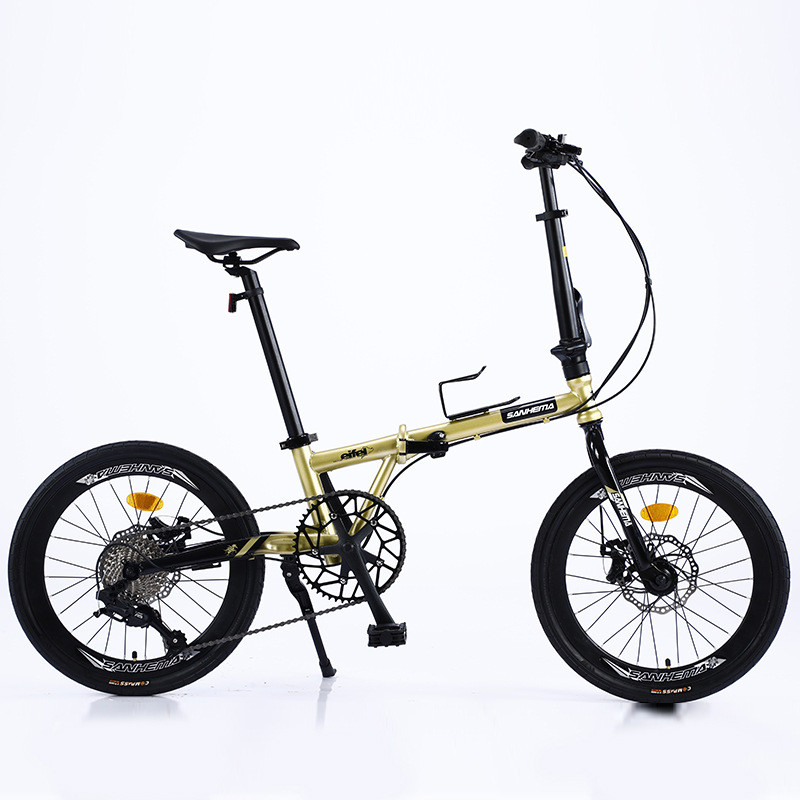 53/67 cm Foldable Bicycle Lightweight Adult Gear-shift Bicycle Children ...